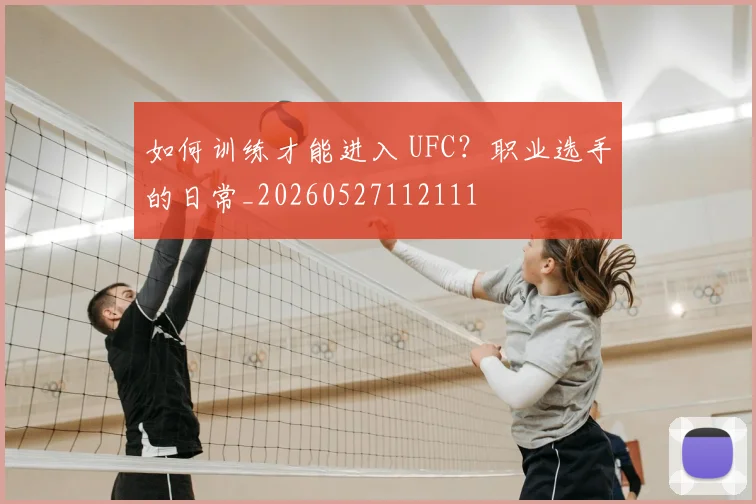如何训练才能进入 UFC？职业选手的日常_20260527112111